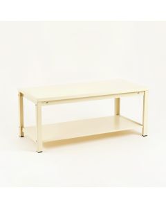 River Crossing Narrow Outdoor Storage Bench - Cream (synthetic illustration; no displayed measurements)
