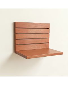 Pine Bend Wall-Mounted Entryway Organizer Shelf - Terracotta (synthetic illustration; no displayed measurements)