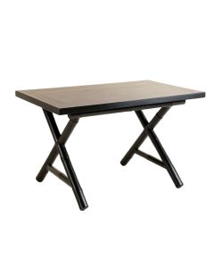 Rowan Bluff Patio Table - Black (synthetic illustration; no displayed measurements)