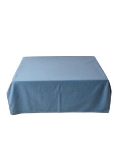 Holly Branch Flat Bed Sheet - Blue