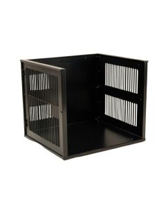 Stone Branch Empty Furniture-Style Pet Crate - Black