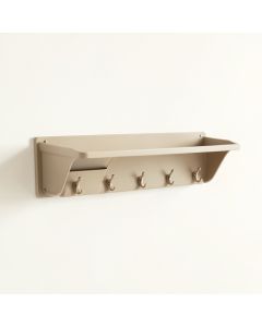 Glen Branch Wall-Mounted Entryway Organizer Shelf - Beige (synthetic illustration; no displayed measurements)