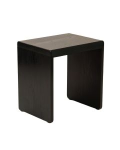 Fern Crossing Side Table - Black (synthetic illustration; no displayed measurements)