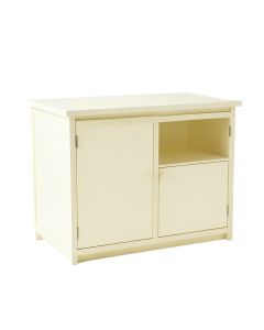 Vale Arc Freestanding Laundry Folding Counter - Ivory (synthetic illustration; no displayed measurements)