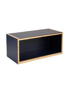 Hazel Bridge Shoe Storage Bench - Navy