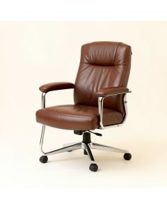 Harith Office Genuine Leather Executive Chair (synthetic illustration; no displayed measurements)