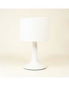 Moonya 23 '' White Table Lamp (synthetic illustration; no displayed measurements)