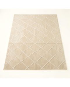 Heath Branch Rectangular Area Rug - Beige (synthetic illustration; no displayed measurements)