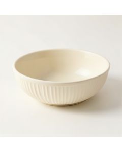 Flint Branch Dining Bowl - Cream (synthetic illustration; no displayed measurements)