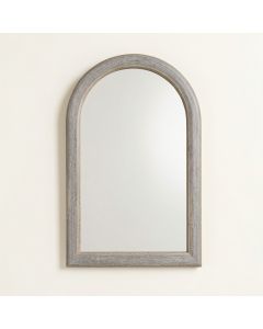 Cove Crest Framed Wall Mirror - Gray (synthetic illustration; no displayed measurements)