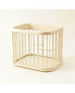 Rowan Bluff Empty Furniture-Style Pet Crate - Ivory (synthetic illustration; no displayed measurements)