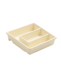 Linden Branch Empty Pantry Drawer Organizer Insert - Cream