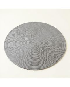 Spruce Branch Round Area Rug - Gray (synthetic illustration; no displayed measurements)