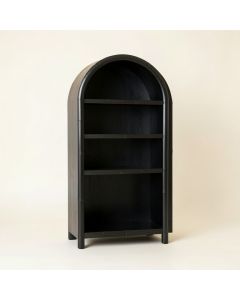 Hill Edge Freestanding Bookcase - Black (synthetic illustration; no displayed measurements)