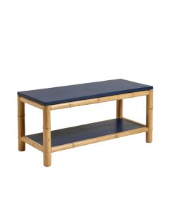 Meadow Bridge Indoor Bench - Navy (synthetic illustration; no displayed measurements)