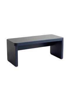 Dune Crest Indoor Bench - Navy (synthetic illustration; no displayed measurements)
