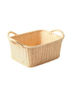 Cove Branch Empty Storage Basket - Cream