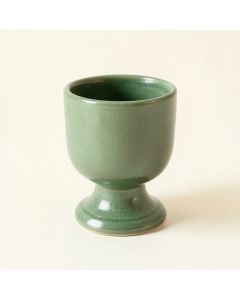 Wren Branch Empty Candle Holder - Green (synthetic illustration; no displayed measurements)