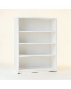 Ash Arc Freestanding Bookcase (synthetic illustration; no displayed measurements)