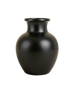 Laurel Bend Empty Decorative Vase - Black (synthetic illustration; no displayed measurements)