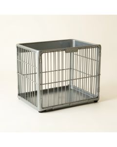 Harbor Edge Empty Furniture-Style Pet Crate - Gray (synthetic illustration; no displayed measurements)