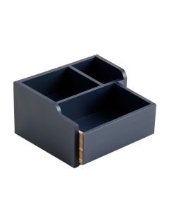 Rowan Arc Empty Coffee-Station Organizer - Navy