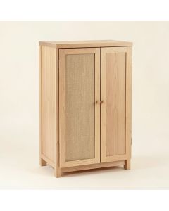 Romulus 15 '' W X 63 '' H X 13.25 '' D Free-Standing Linen Cabinet (synthetic illustration; no displayed measurements)