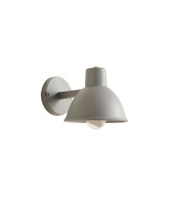 Moss Bluff Wall Sconce Mounted On A Plain Wall - Gray