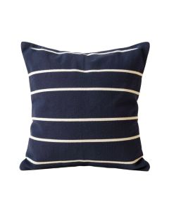 Heath Crest Filled Accent Pillow - Navy