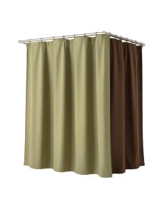 Docia Solid Color Single Shower Curtain (synthetic illustration; no displayed measurements)