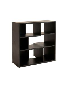 Maple Bridge Desktop Shelving Unit - Black