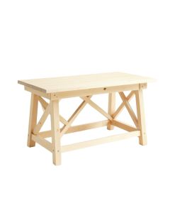 Dawn Bluff Empty Workshop Workbench - Ivory