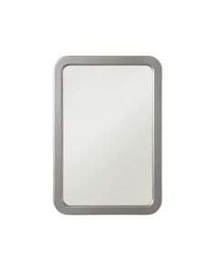 Willow Brook Framed Wall Mirror - Gray