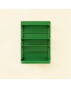 Dune Crest Empty Wall-Mounted Tool Organizer Panel - Green (synthetic illustration; no displayed measurements)