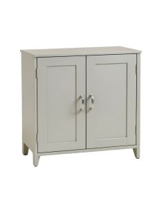 Notification 2 Door Accent Cabinet (synthetic illustration; no displayed measurements)