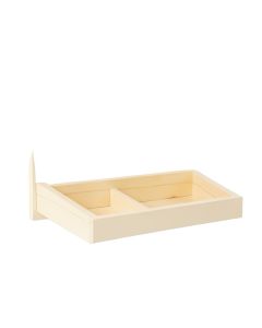 Hill Crossing Empty Wall-Mounted Tool Organizer Panel - Ivory