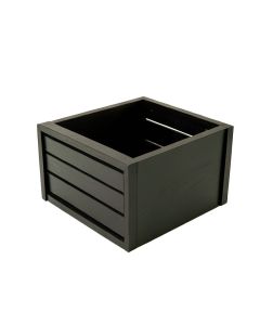 Shore Bridge Empty Furniture-Style Litter Enclosure - Black