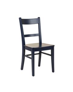 Heath Bend Dining Chair - Navy (synthetic illustration; no displayed measurements)