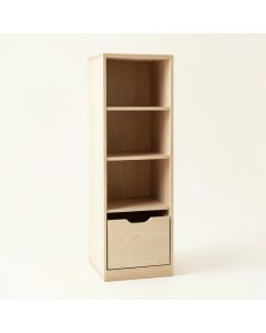 Cove Crossing Narrow Cubby Tower - Beige (synthetic illustration; no displayed measurements)