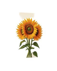 Sunflower Bouquet Painting Print On Wrapped Canvas