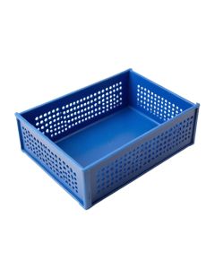 Maple Crossing Empty Under-Desk Cable Tray - Blue
