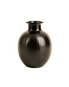 River Brook Empty Decorative Vase - Black