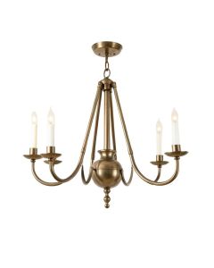 Shaylee 5 - Light Candle Style Empire Chandelier (synthetic illustration; no displayed measurements)