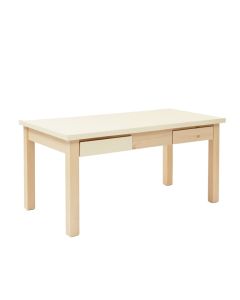 Spruce Canyon Empty Workshop Workbench - Cream (synthetic illustration; no displayed measurements)