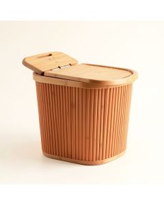 Heath Crest Laundry Hamper - Terracotta (synthetic illustration; no displayed measurements)