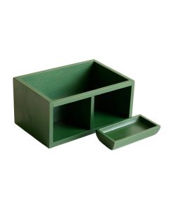 Bay Branch Empty Coffee-Station Organizer - Green