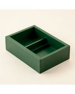 Oak Arc Empty Pantry Drawer Organizer Insert - Green (synthetic illustration; no displayed measurements)