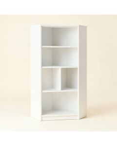 Bay Dell Freestanding Bookcase - White (synthetic illustration; no displayed measurements)