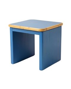 Reed Edge Side Table - Blue (synthetic illustration; no displayed measurements)