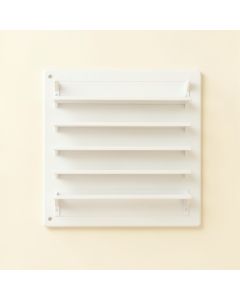 Clay Edge Empty Wall-Mounted Tool Organizer Panel - White (synthetic illustration; no displayed measurements)